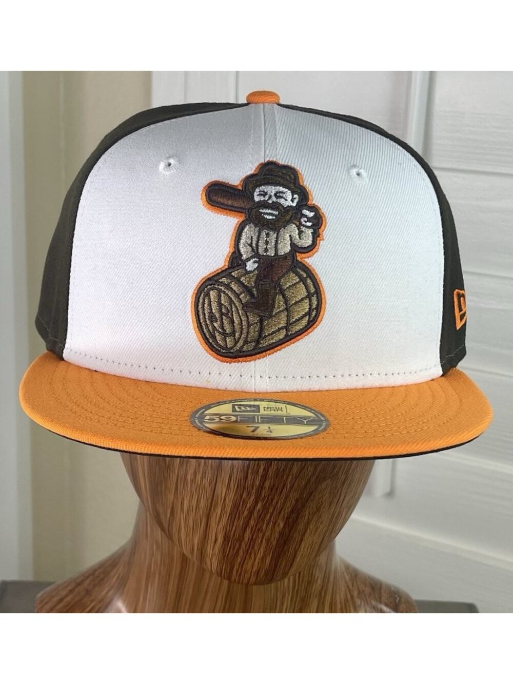New Era 59Fifty MiLB Bowling Green Hot Rods ‘Bootleggers’ Fitted Hat 7 1/4 - NWT